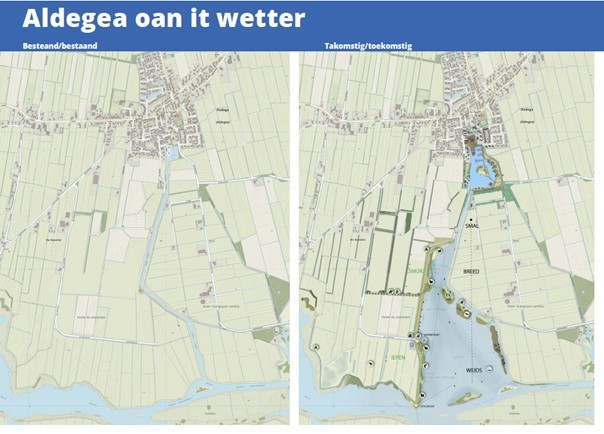 Meer bij Oudega afbeelding